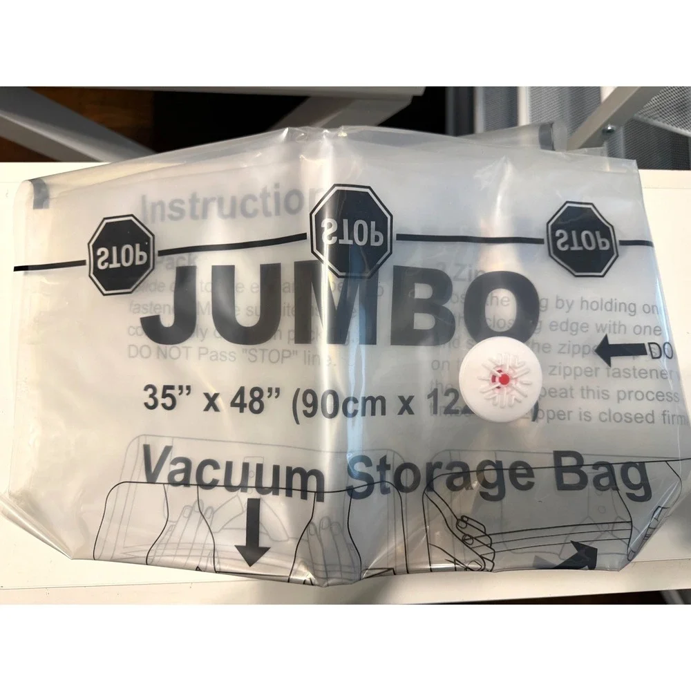 Simple Houseware 8PK Variety Vacuum Storage Bags Assorted Sizes BO-13A-1#EL01